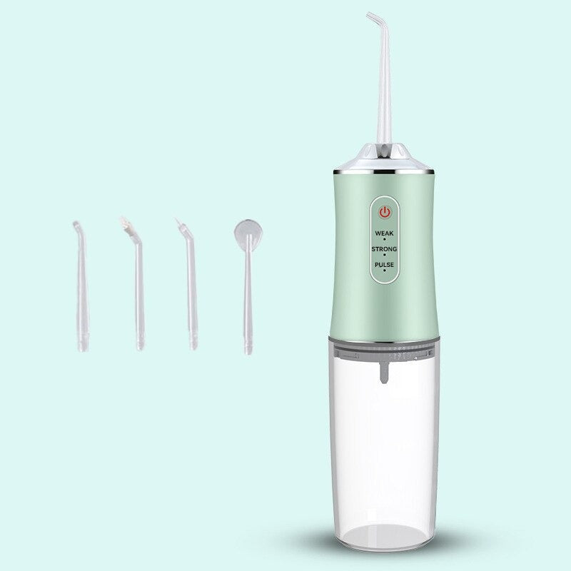 Irrigador bucal portátil, irrigador dental de agua