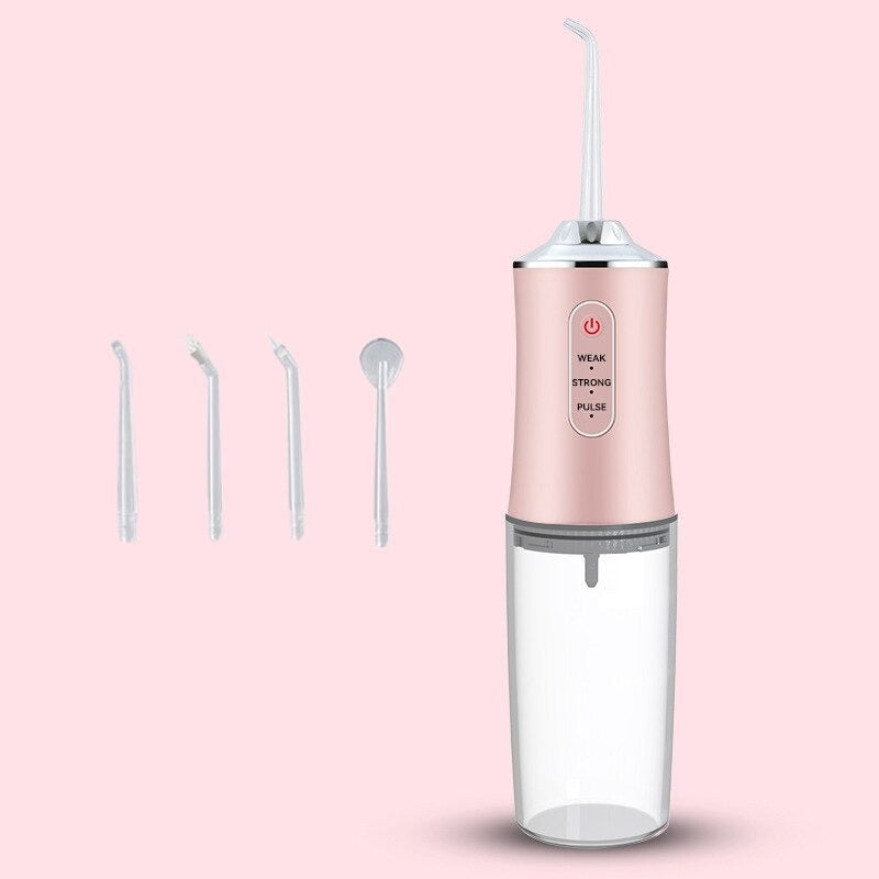 Irrigador bucal portátil, irrigador dental de agua